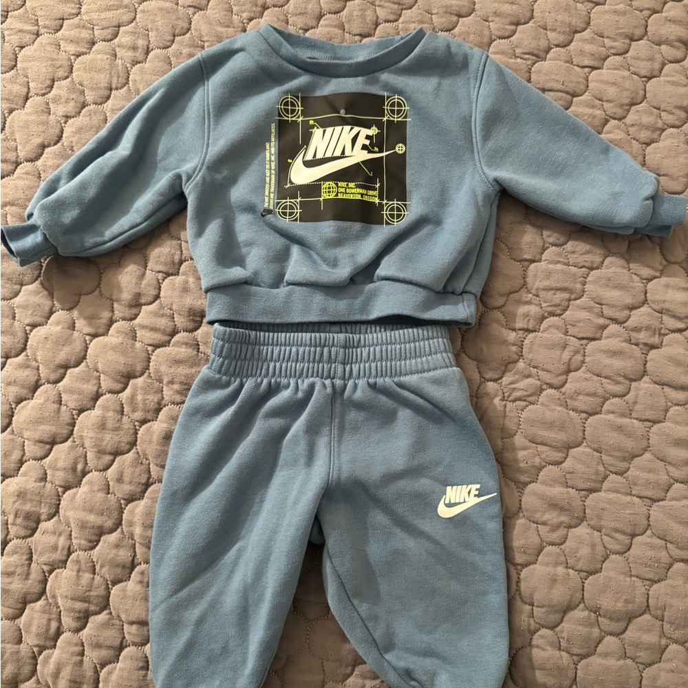 Nike Kids Blue Jogger Set